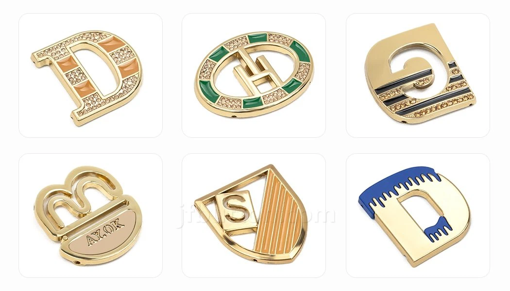 metal purse tags