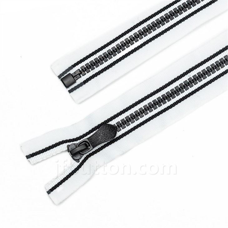 Plastic Open Ended Zips
