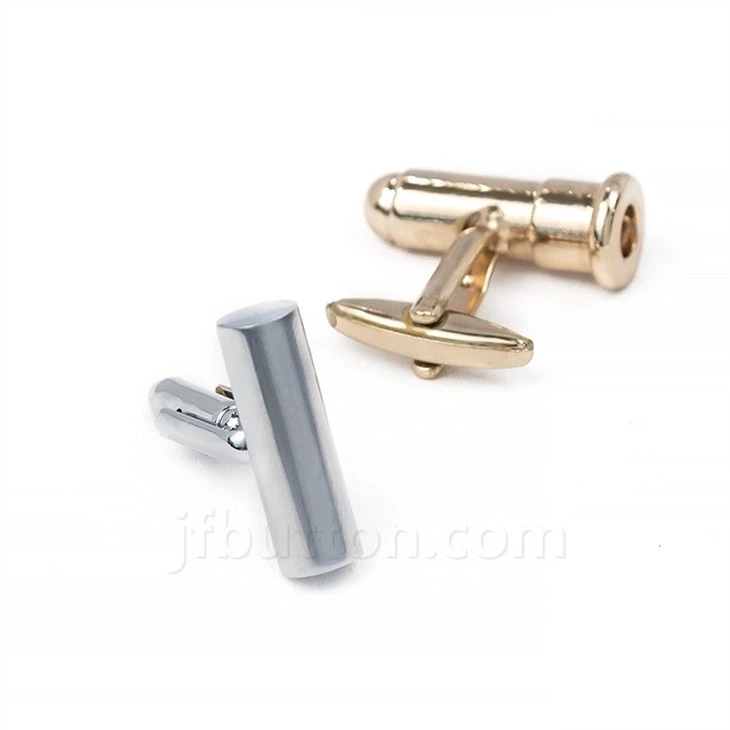 Silver Cufflinks Geometric