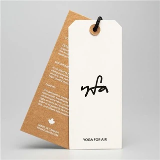 Zawieszki Kraft Paper Do druku