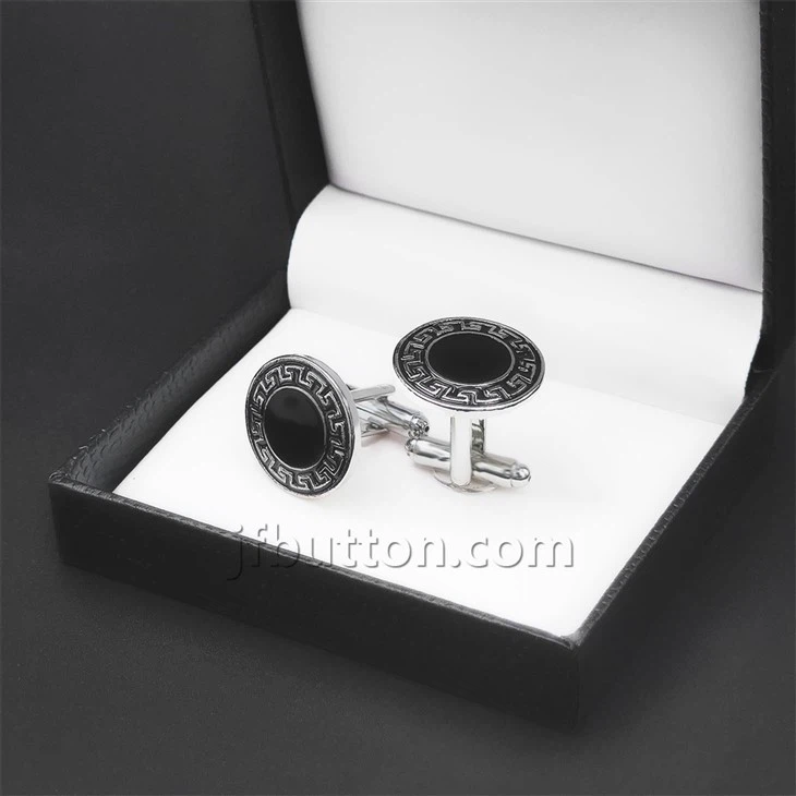 Antique Enamel Dress Shirt Studs