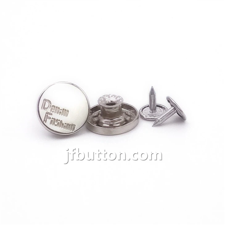 Metal Denim Buttons