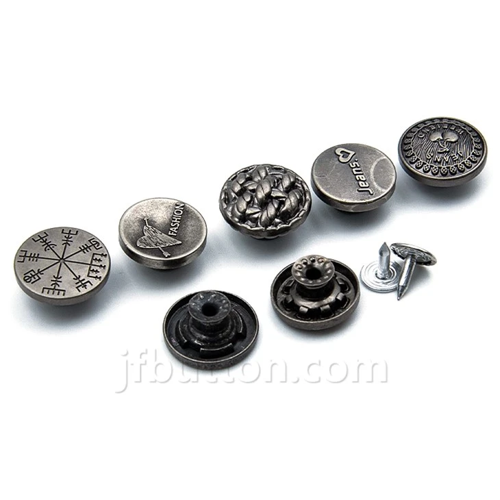 Replacement Jeans Buttons Metal