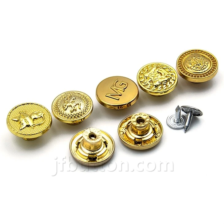 Replacement Jeans Buttons Metal