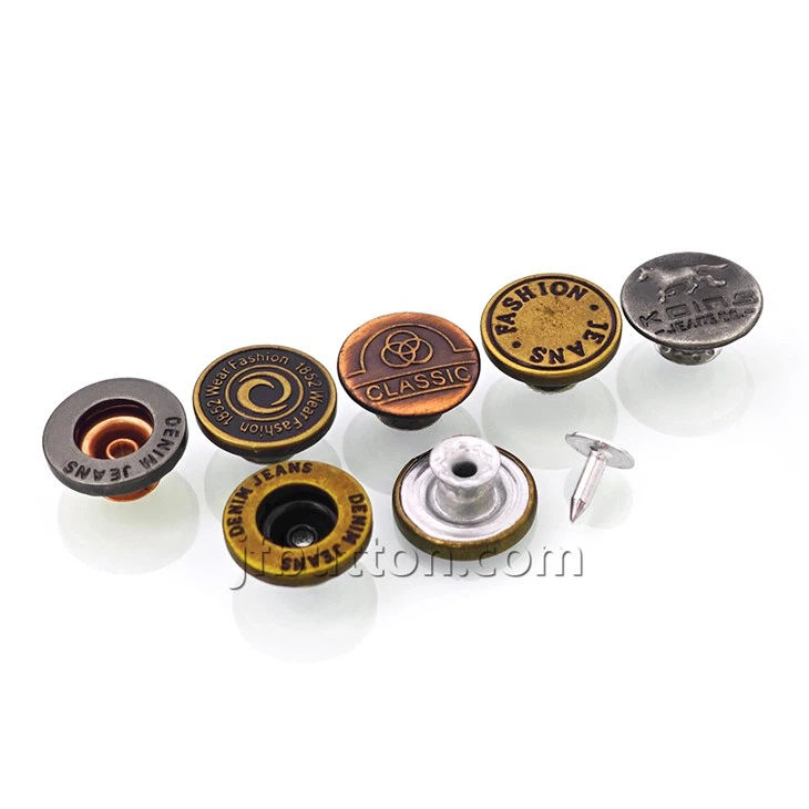Brass Jeans Buttons best