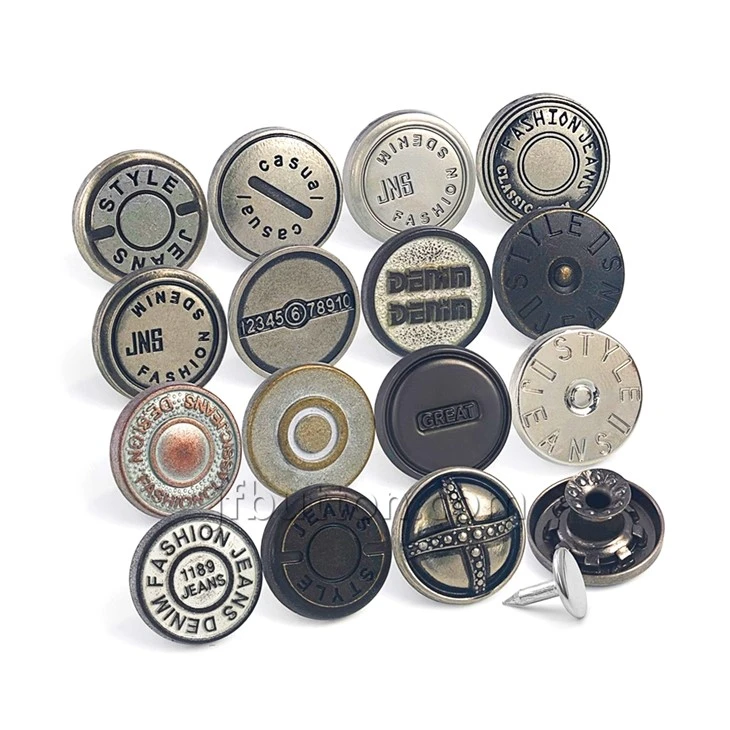 Heavy Duty Jean Buttons factory