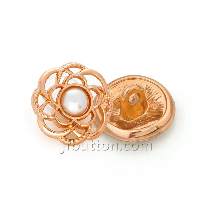 Metal Flower Shank Button best