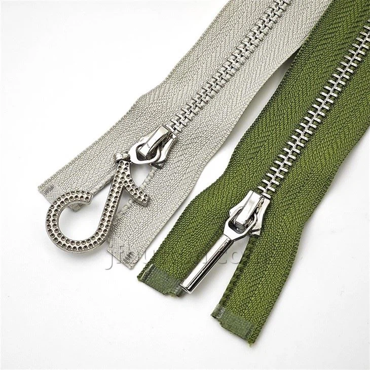 Metal Jacket Zipper
