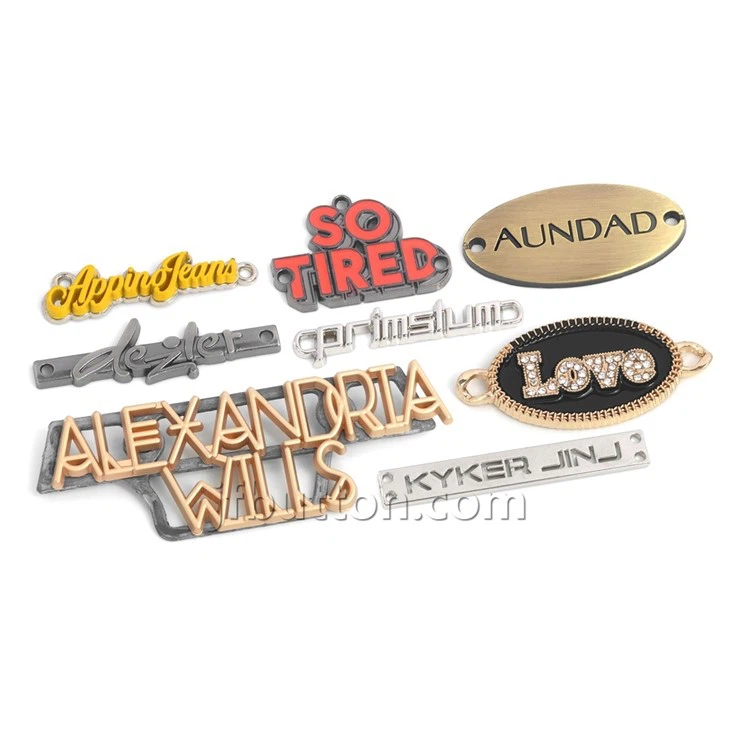 Metal Logo for Clothing