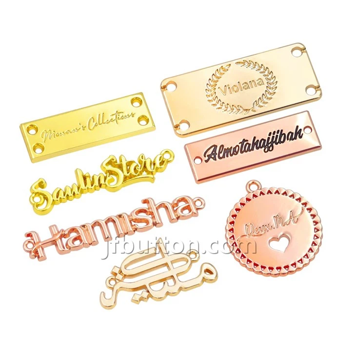 Metal Tags for Clothing