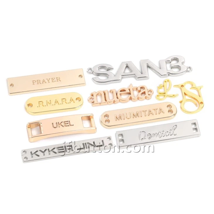 Personalised Metal Clothing Tags