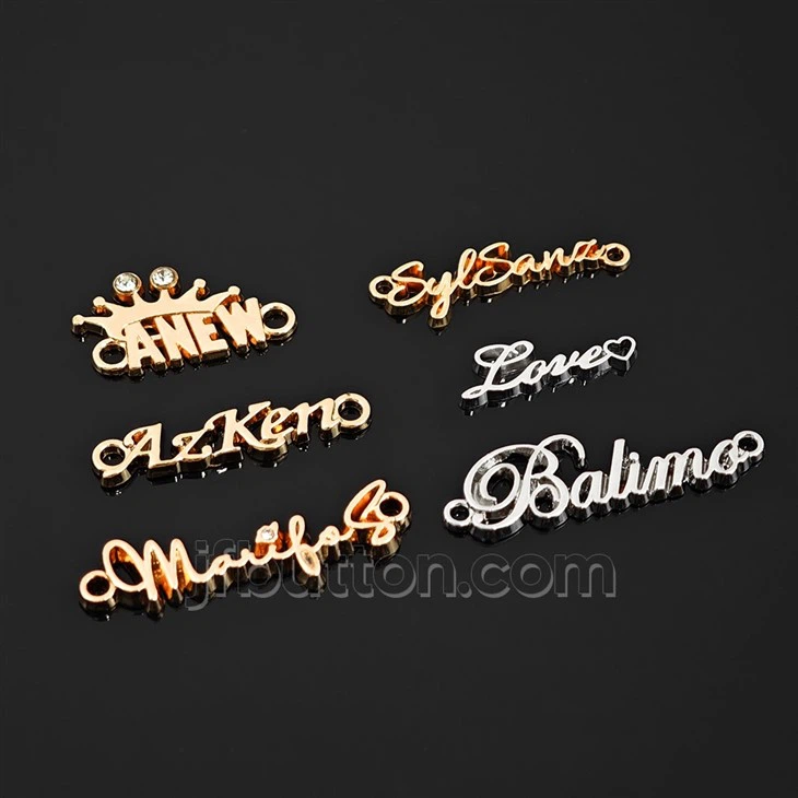 Custom Metal Purse Brand Labels suppliers