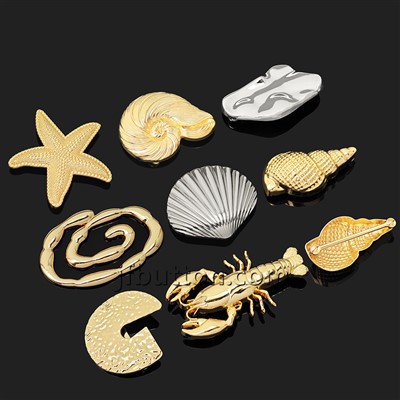 Metalowe suwaki i pierścionki do bikini