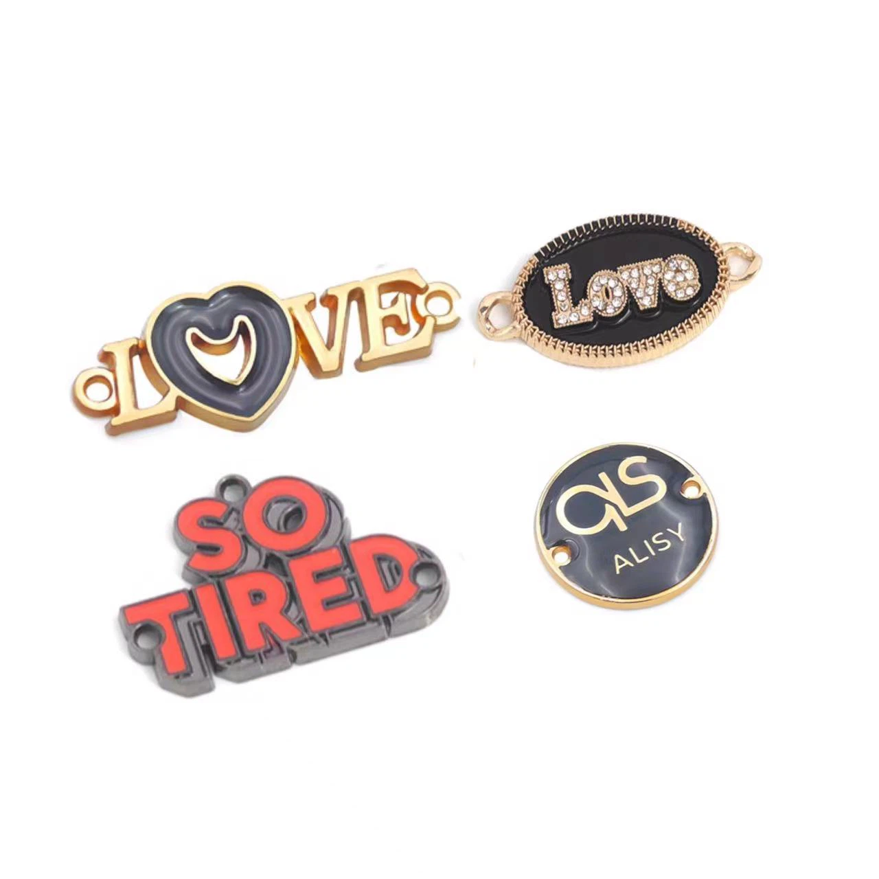 Enamel-Filled Metal Labels Enamel-Filled Metal Labels